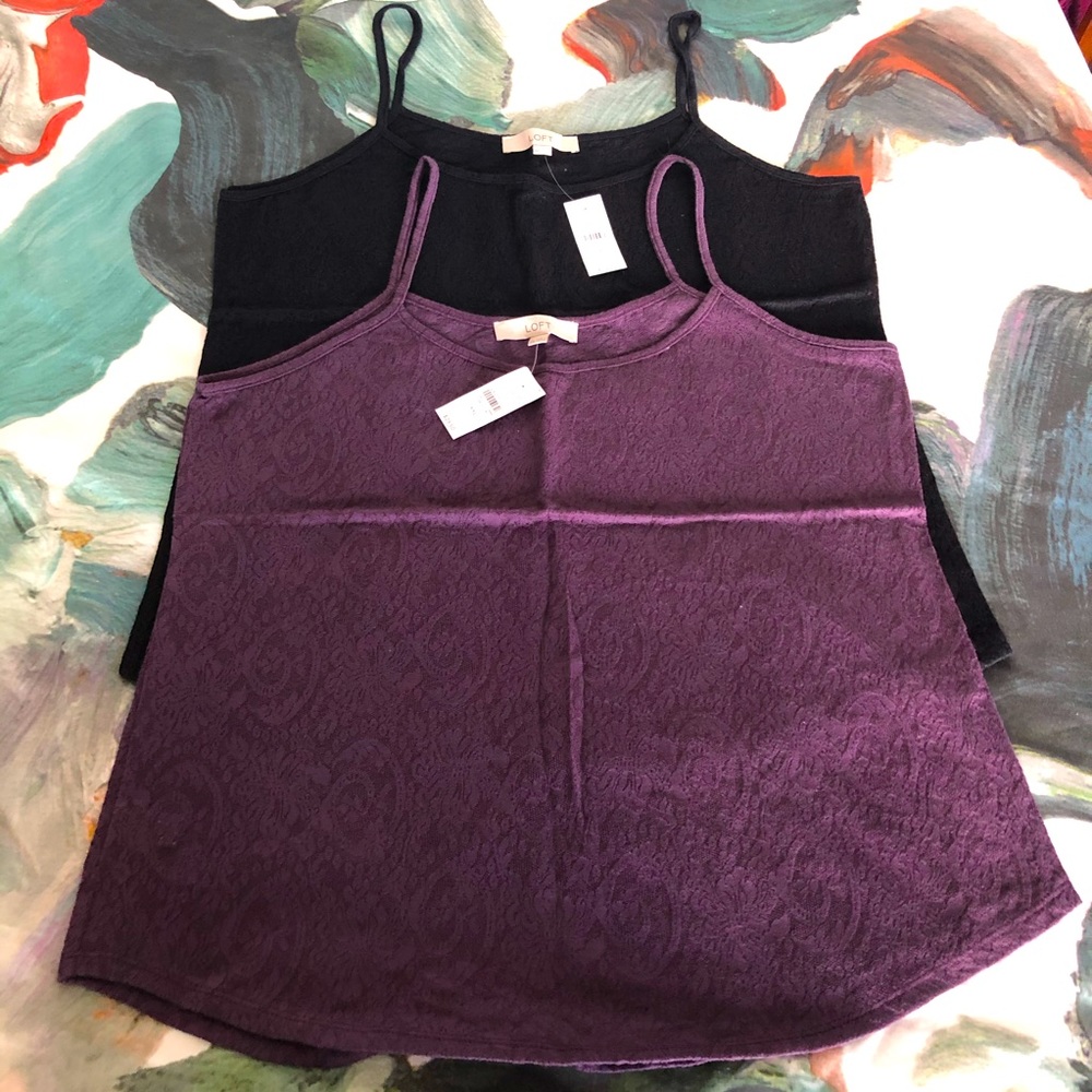 Bundle of lace cami tank tops size XXL